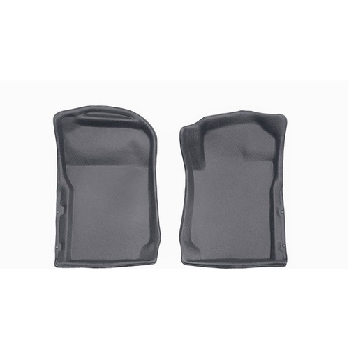 Sandgrabba Mats To Suit Isuzu DMAX Dual Cab Four Door Utility 2020 - ON  Grey Front Floor Automatic
