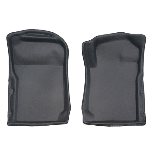 Sandgrabba Mats To Suit Land Rover Discovery 5 Five Door Wagon 2017 - ON Front & Rear Black