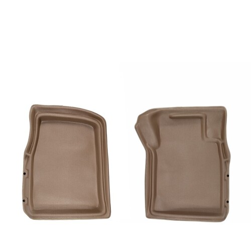 Sandgrabba Mats To Suit Mazda BT50 Single Cab Four Door Utility XT XTR GT 2020 - ON Beige Floor Automatic Front Only