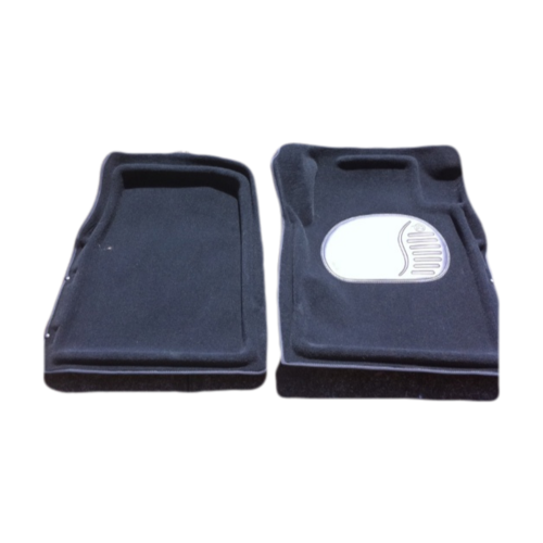 Trap Mats To Suit Ford Falcon BA Two Door Utility 2002-2005 Black Floor Automatic Front Only
